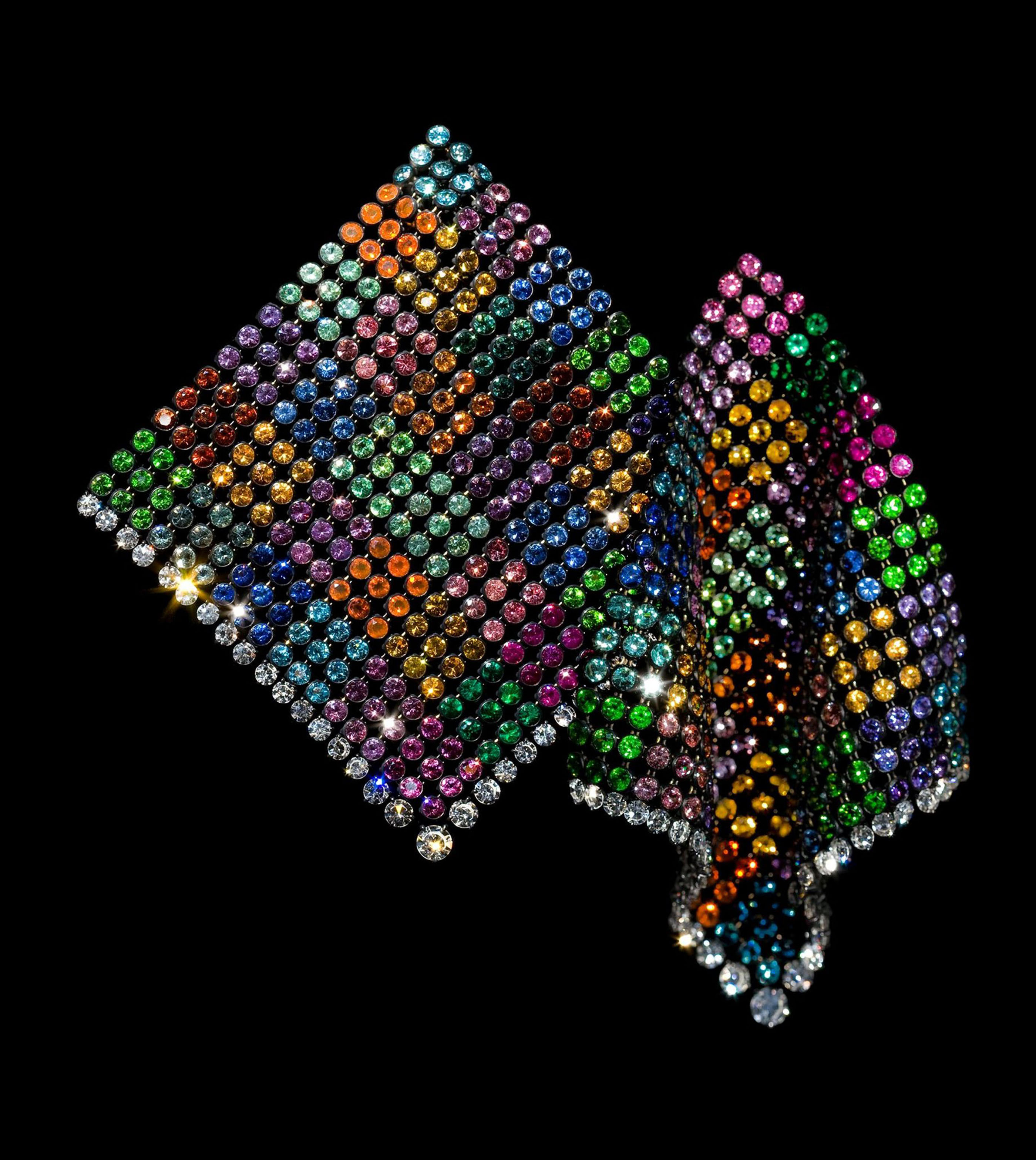 11. Multicolored Handkerchief Earrings 2011_JAR