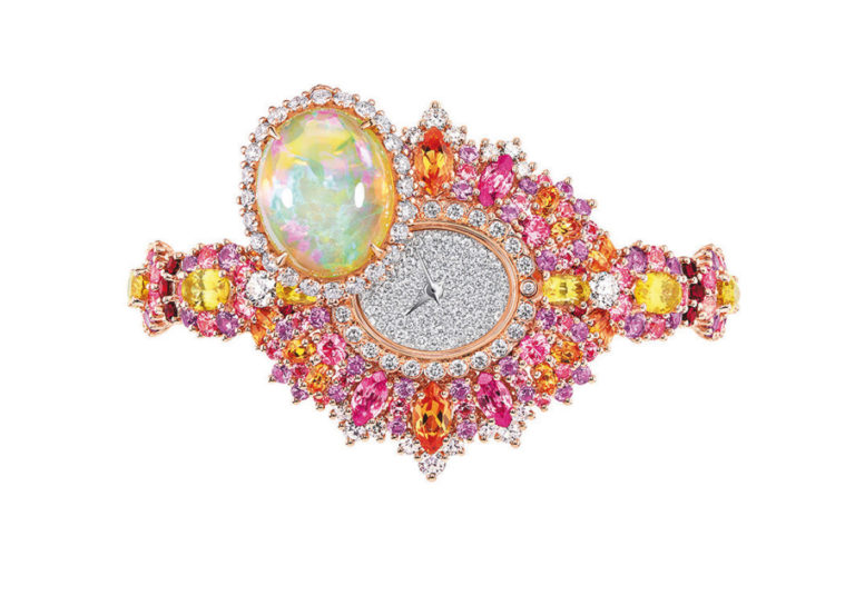 JOLY93023 - EXQUISE OPAL HIGH JEWELLERY TIMEPIECE (2)