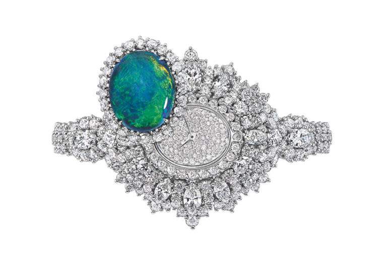 JOLY93024 - EXQUISE OPAL HIGH JEWELLERY TIMEPIECE (2)
