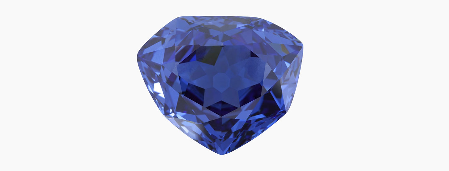 bleu de france diamant louis XIV
