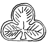 Poincon-Or-Titre-375-Trefle-3-feuilles-France