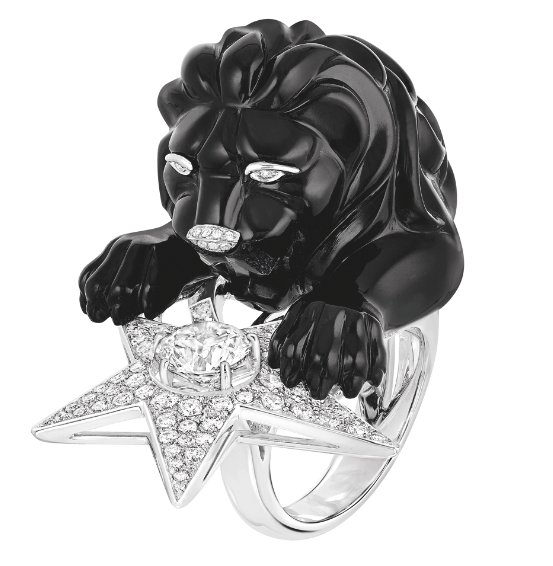 Bague lion onyx