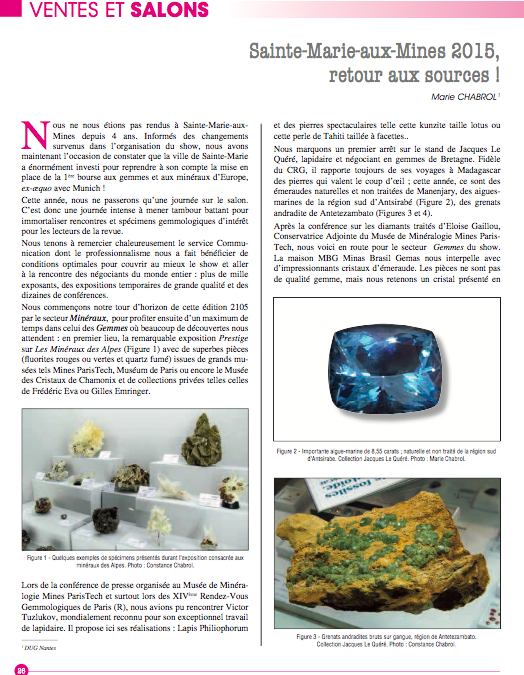 [FR] Sainte-Marie-aux-Mines 2015, retour aux sources !