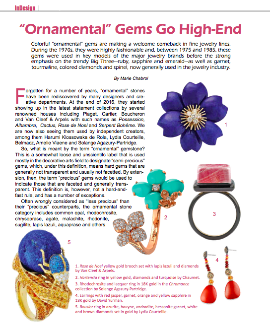 [EN] “Ornamental” gems go high-end