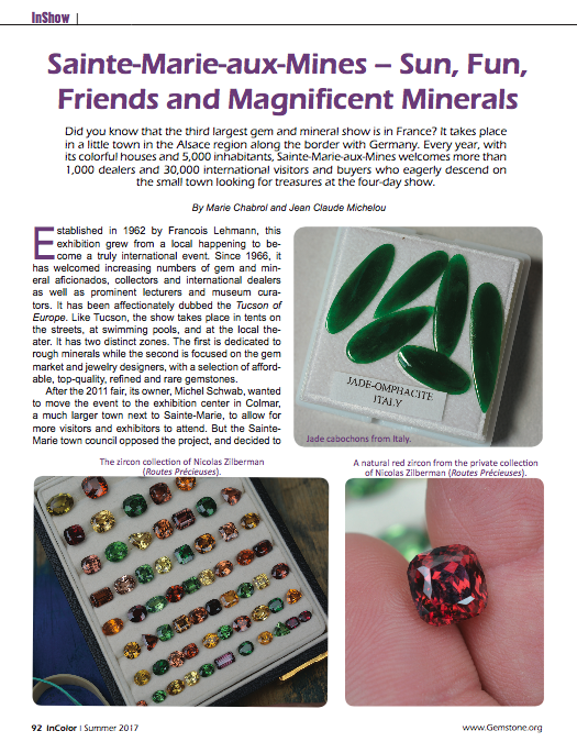 [EN] Sainte-Marie-aux-Mines – Sun, Fun, Friends and Magnificent Minerals