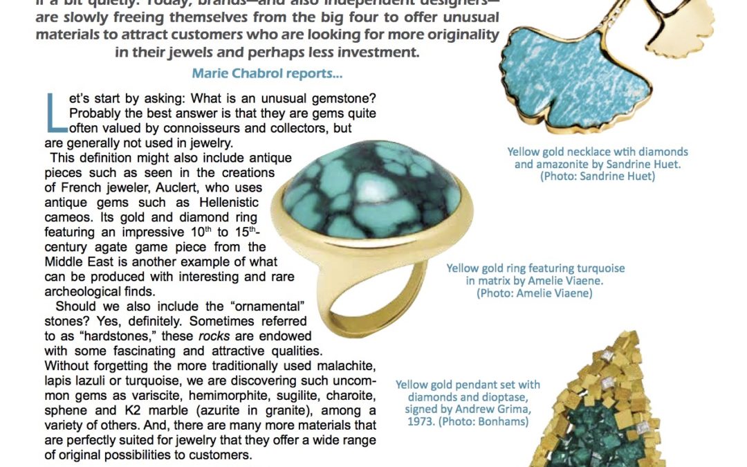 [EN] Unusual gemstones – Winds of change in jewelry design?