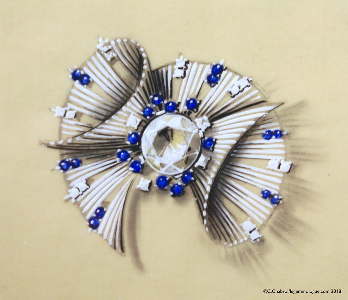 gouaché dael-grau piscine