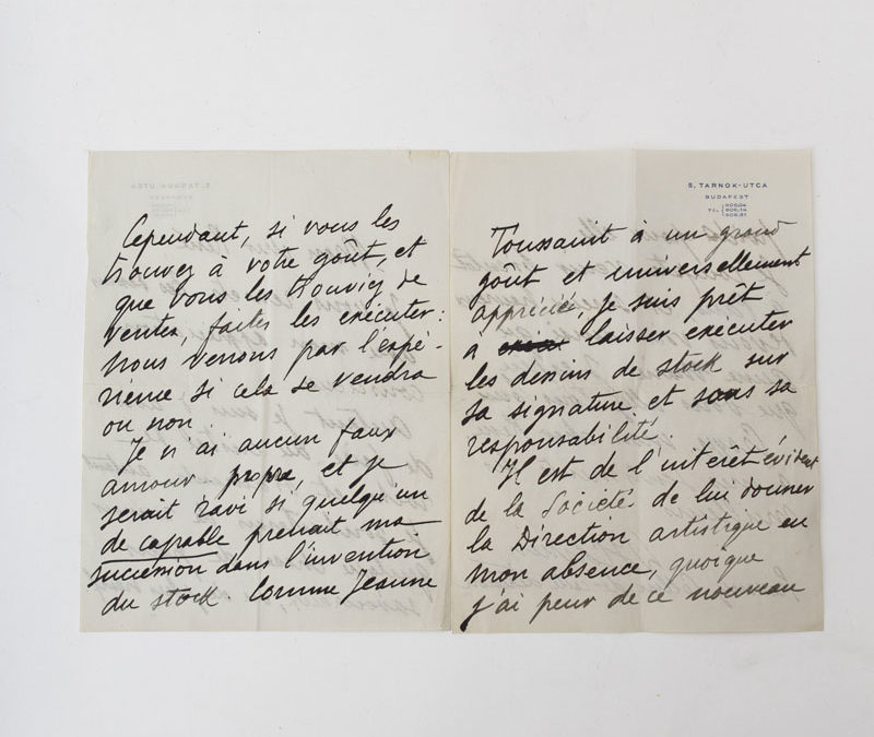 A lot of Jeanne Toussaint’s archives for sale in Belgium