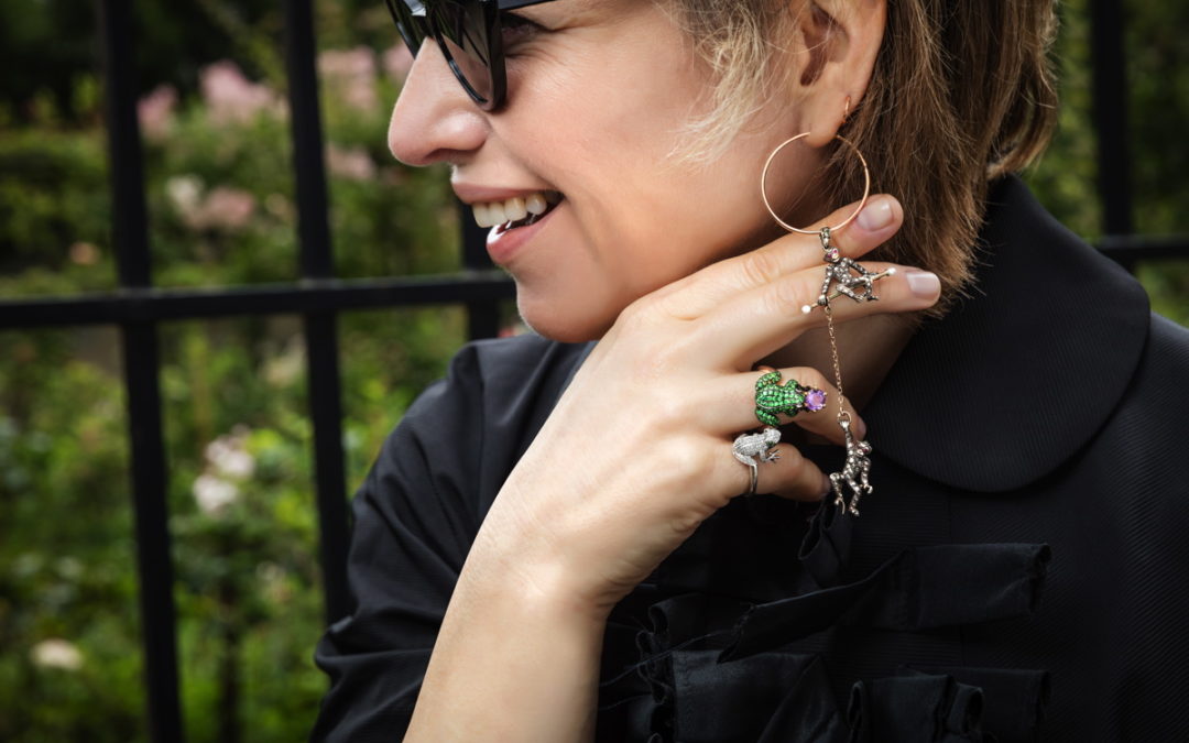 Arina Pouzoullic ou la passion des bijoux vintages