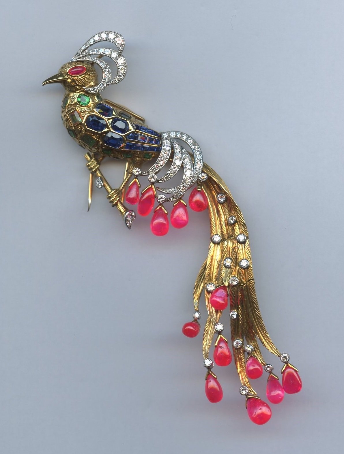 Broche Oiseau Collection privée ©Studio Sébert photographes, Laurent Legendre