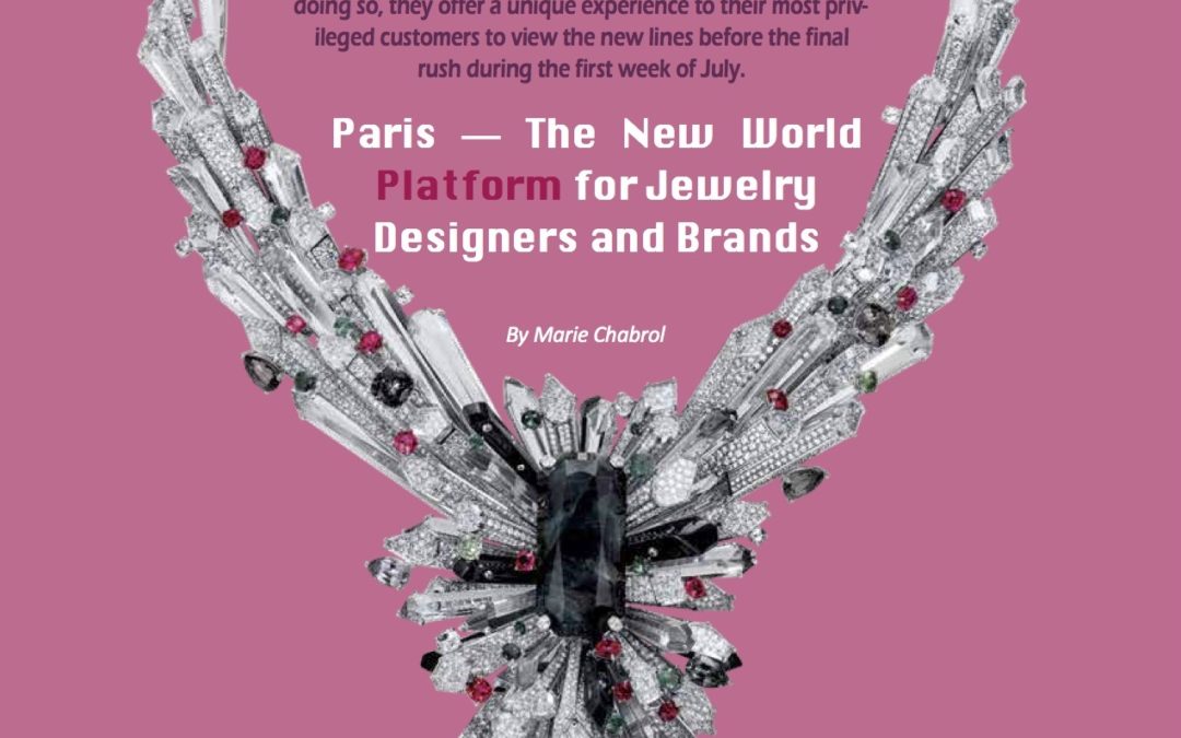 [EN] Paris – The new world platform for jewelry designers and brands