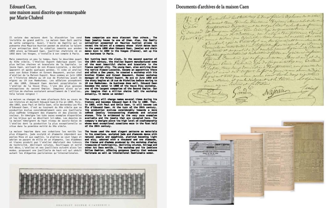 [EN] Edouard Caen, a house as discreet as remarkable